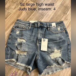 NWT Judy Blue shorts- sz large